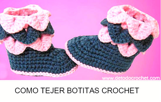 Cómo tejer botas para / Tutorial