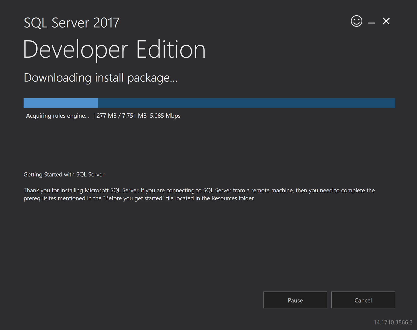 HodentekMSSS: Installing SQL Server 2017 Developer on Windows 10