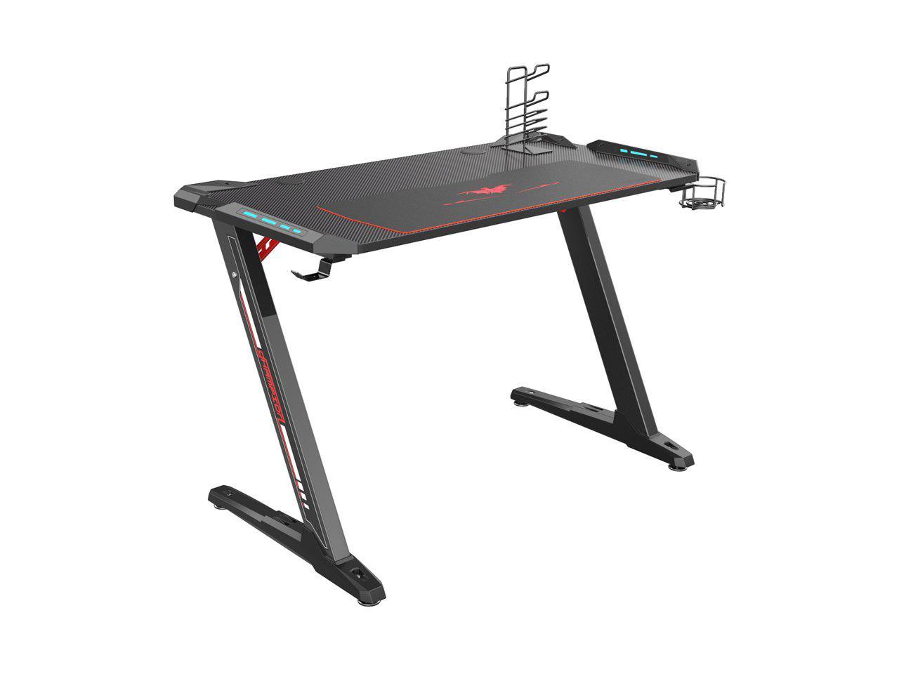 Eureka Ergonomic Z1S Gaming Desk 44.5" Z Shaped Office PC Computer