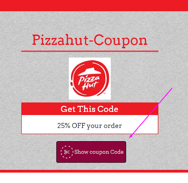 Pizzahut  35% Coupon Code May 2017