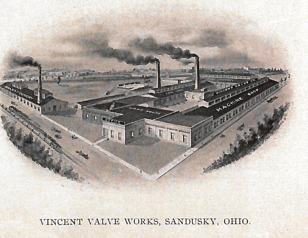 Sandusky History Vincent Valve Company