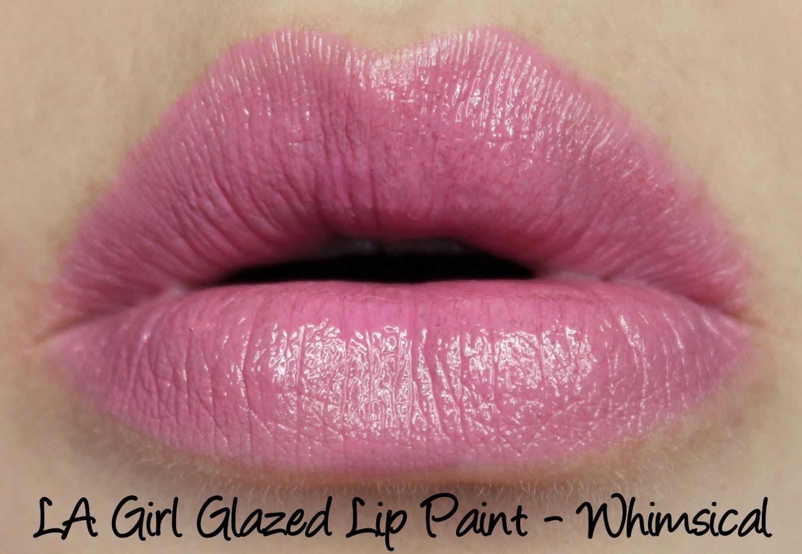 LA Girl Glazed Lip Paint - Whimsical Swatches & Review