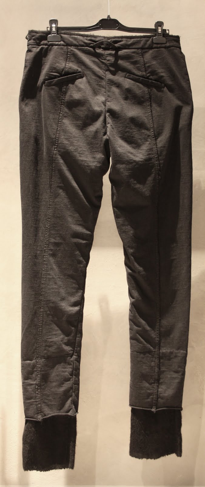 Lost & Found FW 11-12 Cotton Pants with Wool Detail