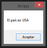 Arreglos en Visual Basic :: Ejemplo1