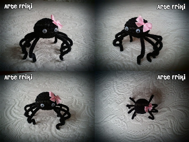 araña amigurumi spider crochet ganchillo insecto