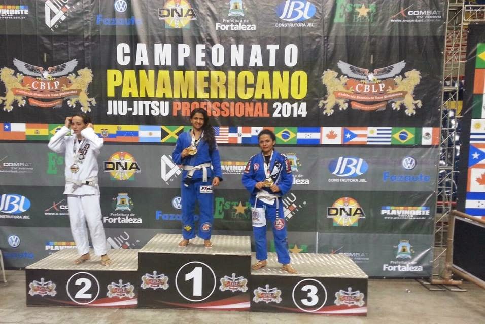 Luciane Nunes é bronze no Panamericano de Jiu-jitsu em Fortaleza/CE