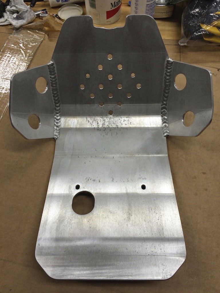 Dualsport Diary Howto Skid plate sounddeadening