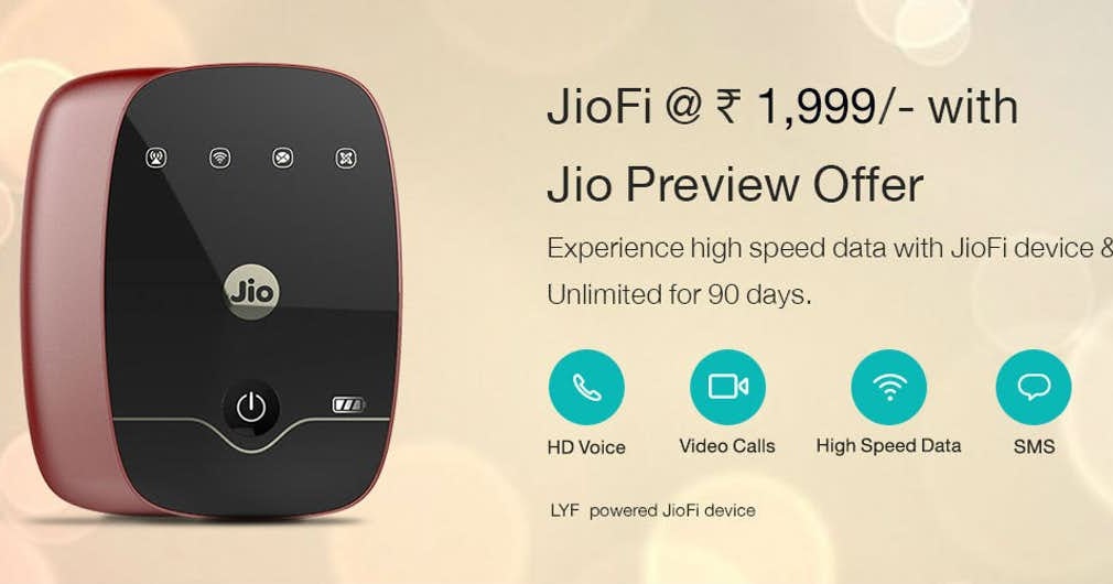 Jio Routers Reliance (mukesh ambani)