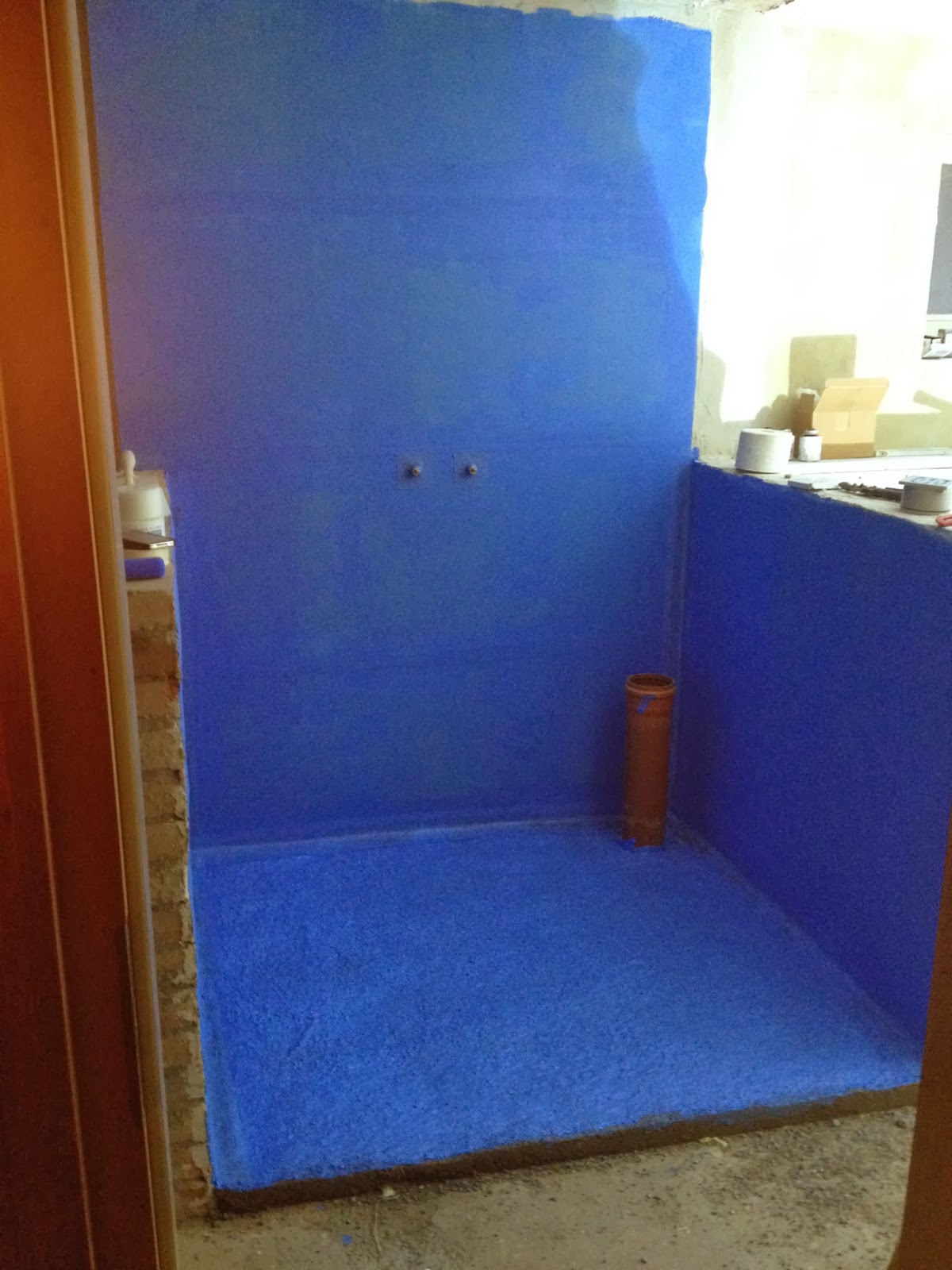 Our House - in the middle of the street: Badezimmer - Zwischenstand