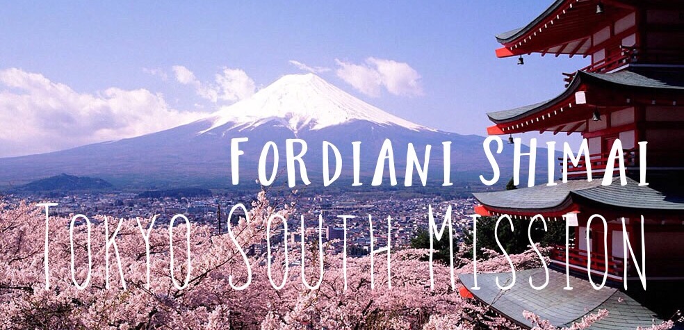 Japan Tokyo South Mission ~ Sister Fordiani