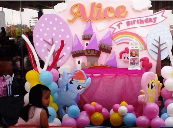 Banner Ulang Tahun Little Pony