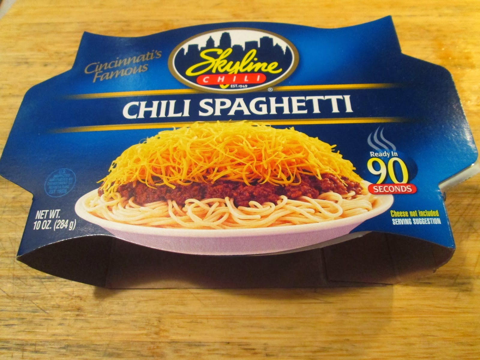 Diab2Cook Skyline 3 Way Chili, Spaghetti, Cheese w/ Side of Oyster