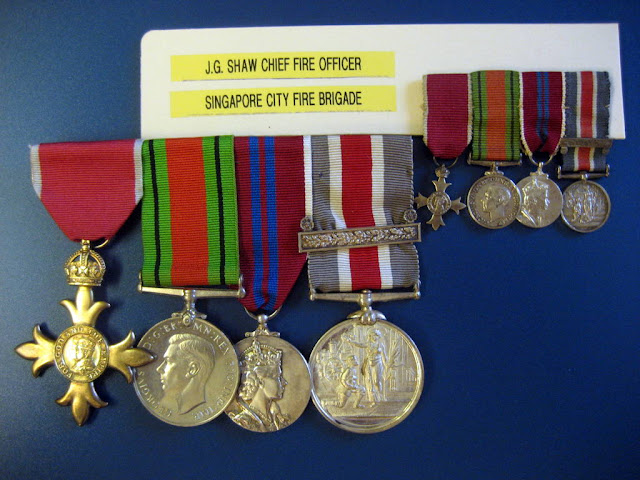 Singapore Medals State, Police, Armed Forces, Civil Defence & Colonial