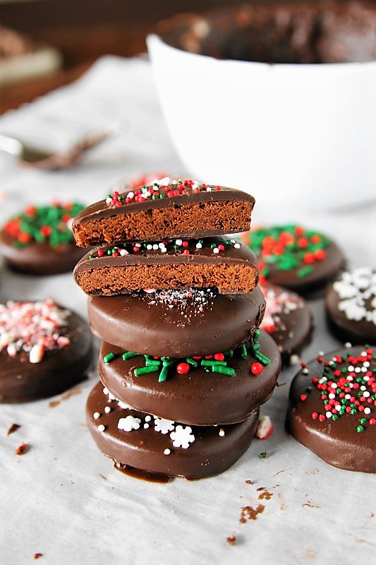 Christmas Homemade Thin Mints The Kitchen is My Playground