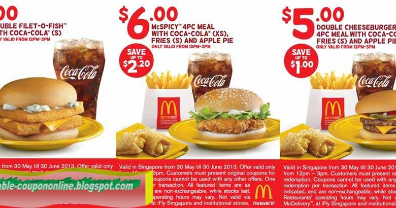 Mcdonalds coupons nz 2019