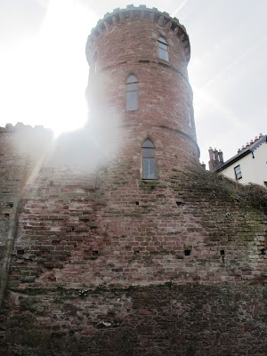 stone tower in Ross on Wye