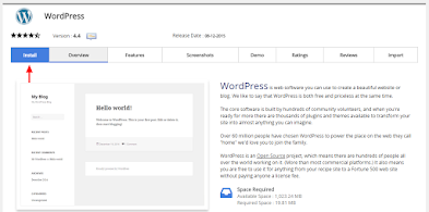 Cara Menginstal Wordpress di cPanel Terbaru