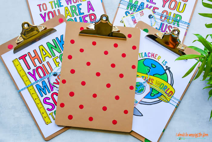 Mod Podge Clipboards! Great teacher gift idea! - My Bright Ideas