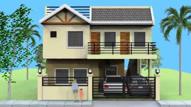 Desain Rumah Sederhana Minimalis 2 Lantai Modern Desain Rumah Sederhana Minimalis 2 Lantai Modern