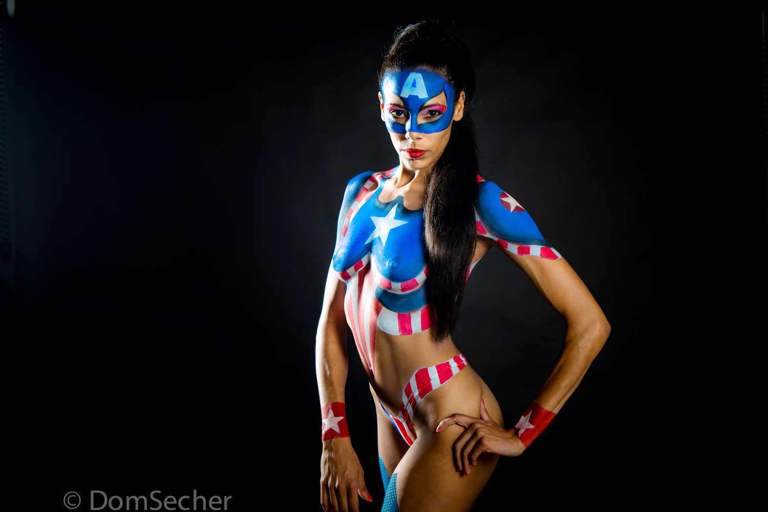 Body Painting Superhero 2014.