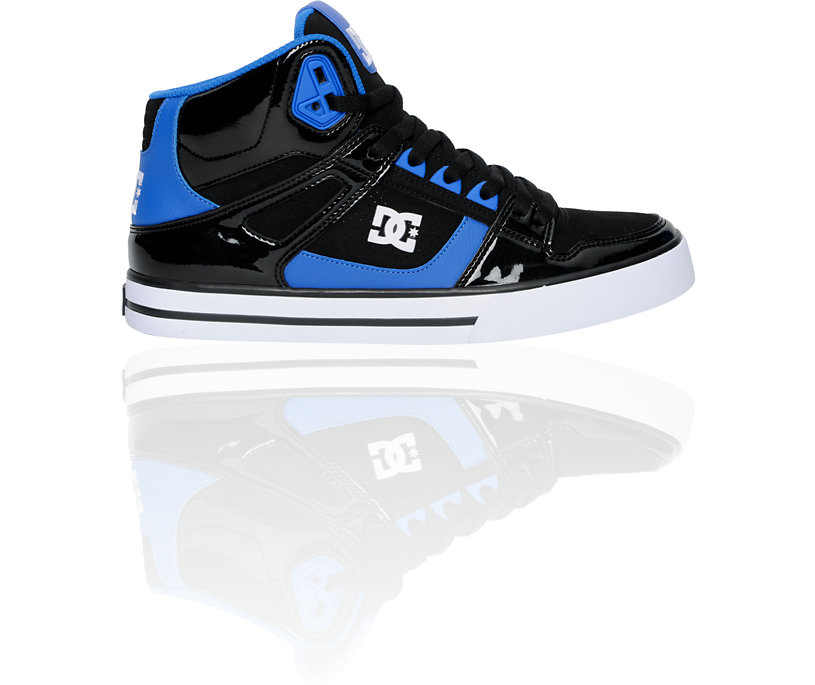 Latest Skate Shoes for lower prices!!! DC Spartan Hi Black Patent