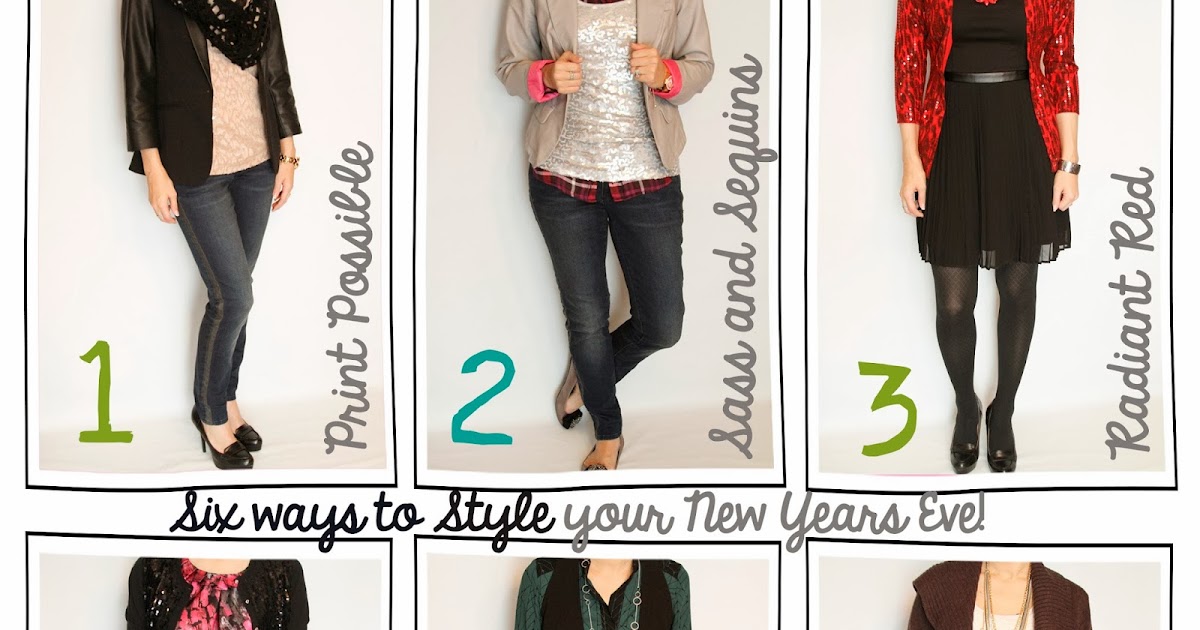Tutor My Style: Six Ways to Style~ {New Year's Eve!}