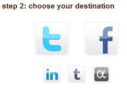 choose your destination