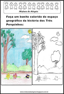 Projeto Projeto história dos três porquinhos