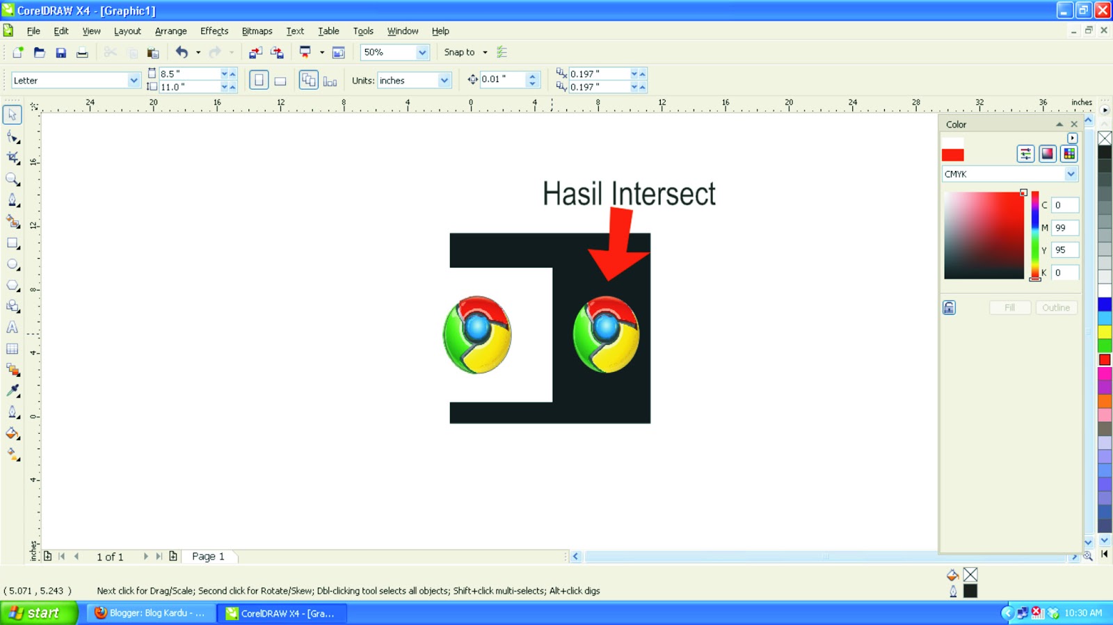 Cara menghilangkan background putih di Corel Draw