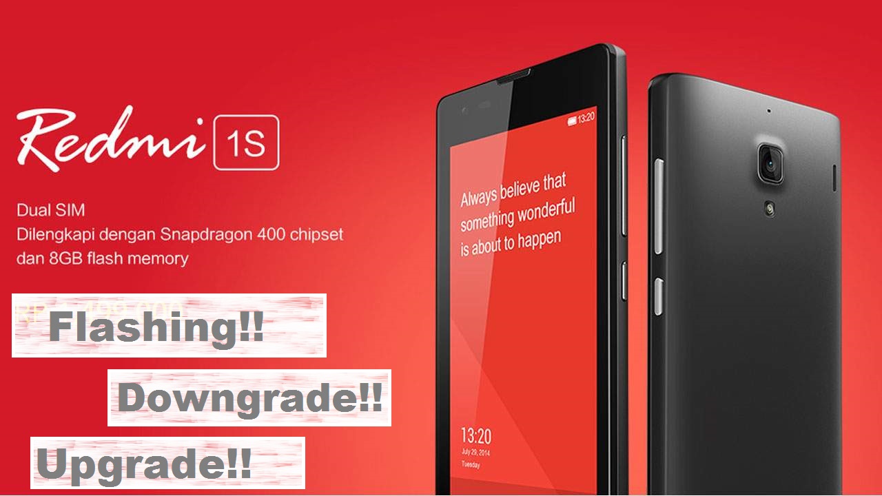 Tutorial Downgrade Xiaomi Redmi 1s | cara flashing downgrade xiaomi redmi 1s hm1s pc riot Tutorial Downgrade Xiaomi Redmi 1s | cara flashing downgrade xiaomi redmi 1s hm1s pc riot