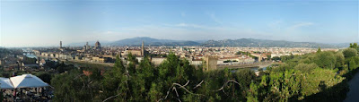 panorama, view of florence italy