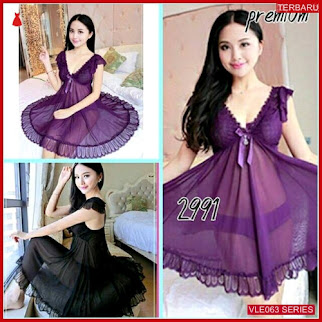VLE032B60 LINGERIE 12455 SESERAHAN SEXY BAJU TIDUR BMGShop