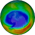 Antarctic ozone hole is the smallest it's been since 1988