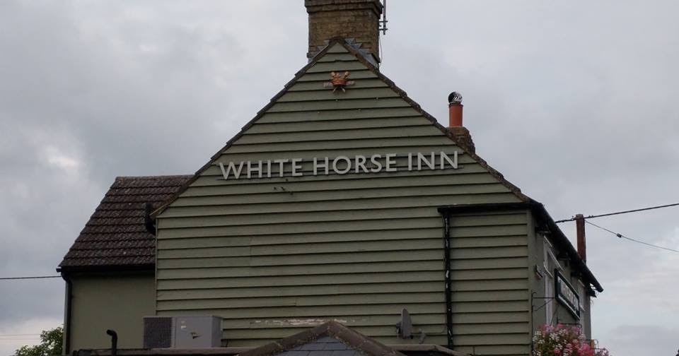 Jim's perspective. The White Horse in Barton
