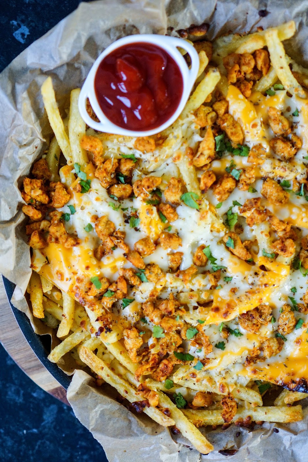 Tikka Masala Pizza Fries Glorious Cheese Fries Hungry for Goodies