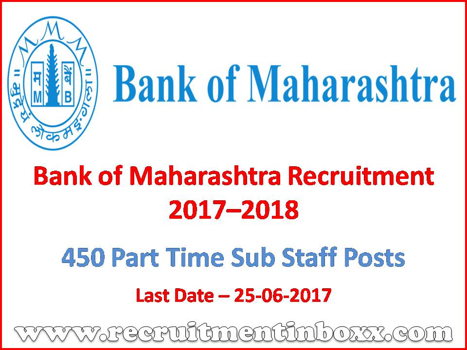  Bank of Maharashtra Recruitment
