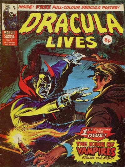 Marvel UK Dracula Lives #1