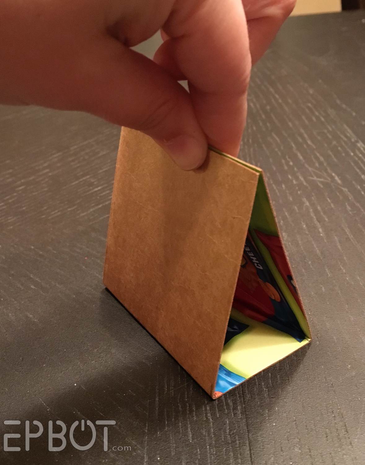 EPBOT Quick Craft Ray Gun Stand From Cardboard