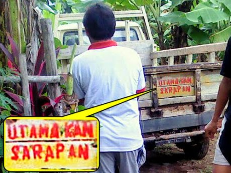 Kreatif, Gambar dan Tulisan Unik di Belakang Truk yang Bisa Bikin Kamu Ketawa Ketiwi Sendiri