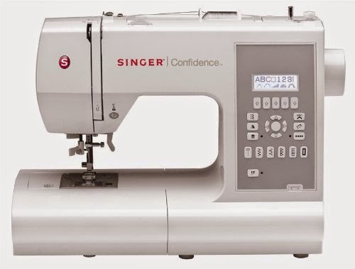 Singer 7470 Confidence Sewing Machine, review, 225 stitches including decorative stitches, alphanumeric, quilting, temporary memory for up to 20 characters, mirror image capability, drop and sew bobbin system