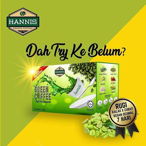 harga hannis green coffee kapsul