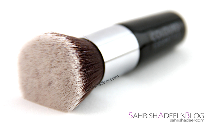 Short Handle Flat Top Foundation Brush by Colours Cosmetics Malaysia - Review