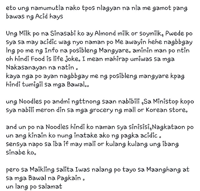 NETIZEN NAOSPITAL MATAPOS KUMAIN NG MAANGHANG NOODLES AT KAPE - HYPER ACIDITY ANO NGA BA ITO? NETIZEN NAOSPITAL MATAPOS KUMAIN NG MAANGHANG NOODLES AT KAPE - HYPER ACIDITY ANO NGA BA ITO?