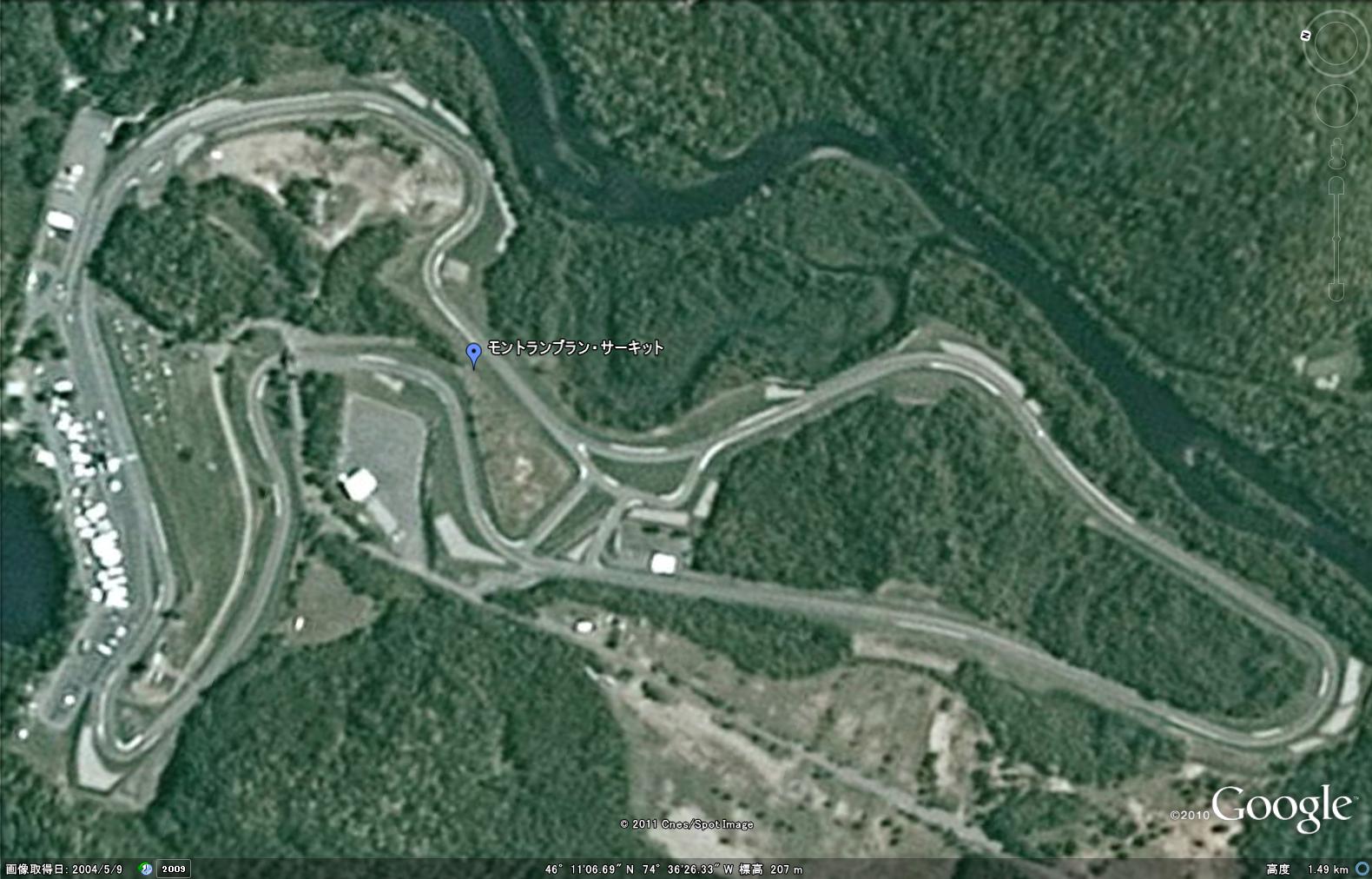 F1 Circuit Map モントランブラン・サーキット