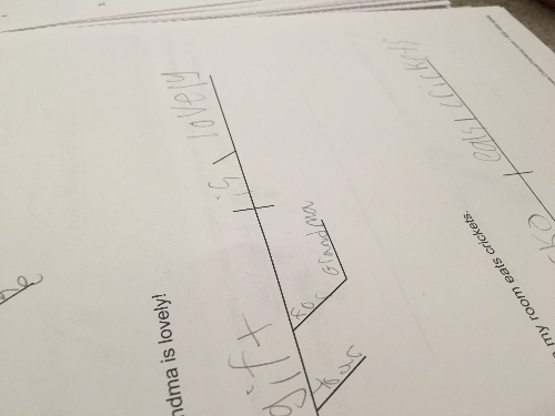 Learning and Practicing Sentence Diagramming With The Critical Thinking