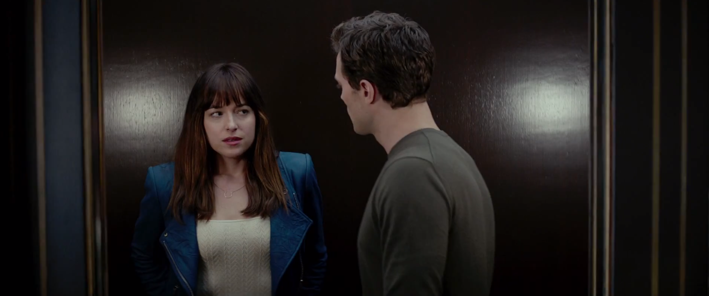 PHOTOS: Screencaps from the Second Trailer of Fifty Shades of Grey.