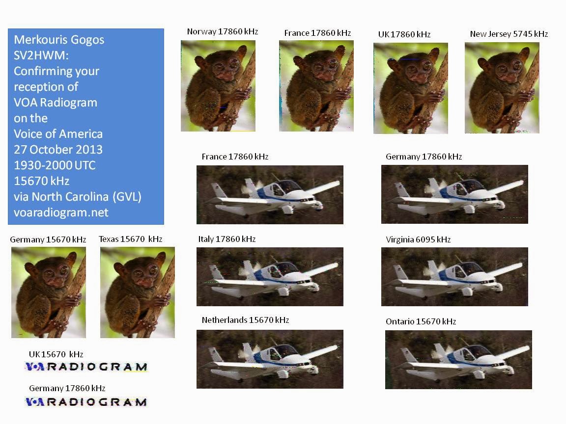 Shortwave Central: VOA Radiogram weekend schedule Shortwave Central: VOA Radiogram weekend schedule