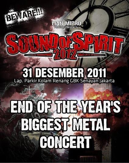 SOUND OF SPIRIT 2012 (31 Desember 2011 @Senayan Jakarta)