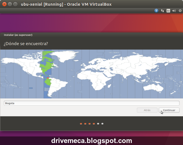 DriveMeca instalando Linux Ubuntu Xenial Xerus 16.04 LTS paso a paso
