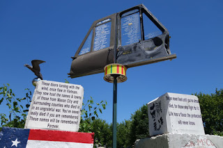The Junkyard Outsider Art Park Mason City Iowa Vietnam Memorial